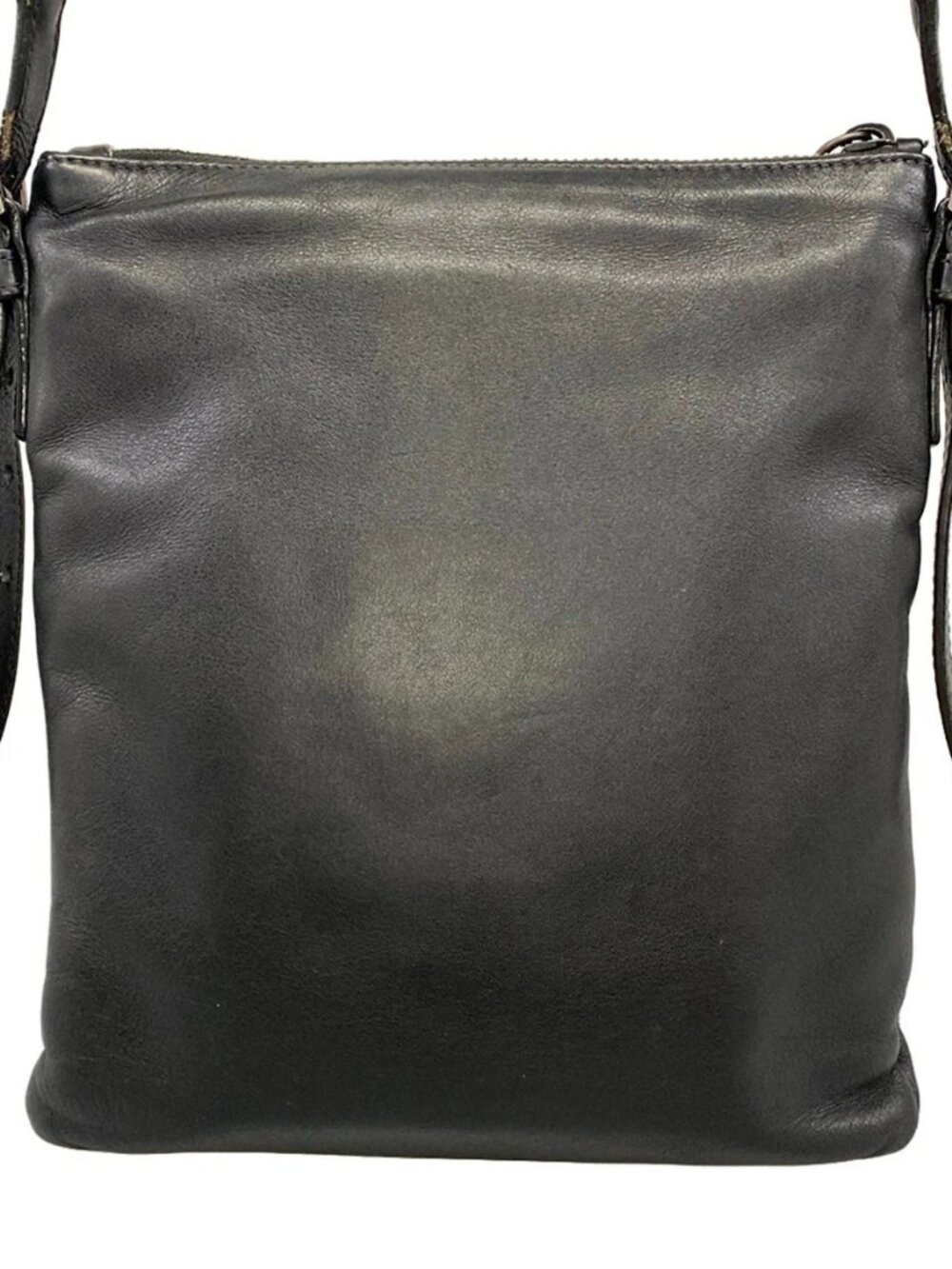 PRADA Black Leather Shoulder Bag - Picture 3 of 15